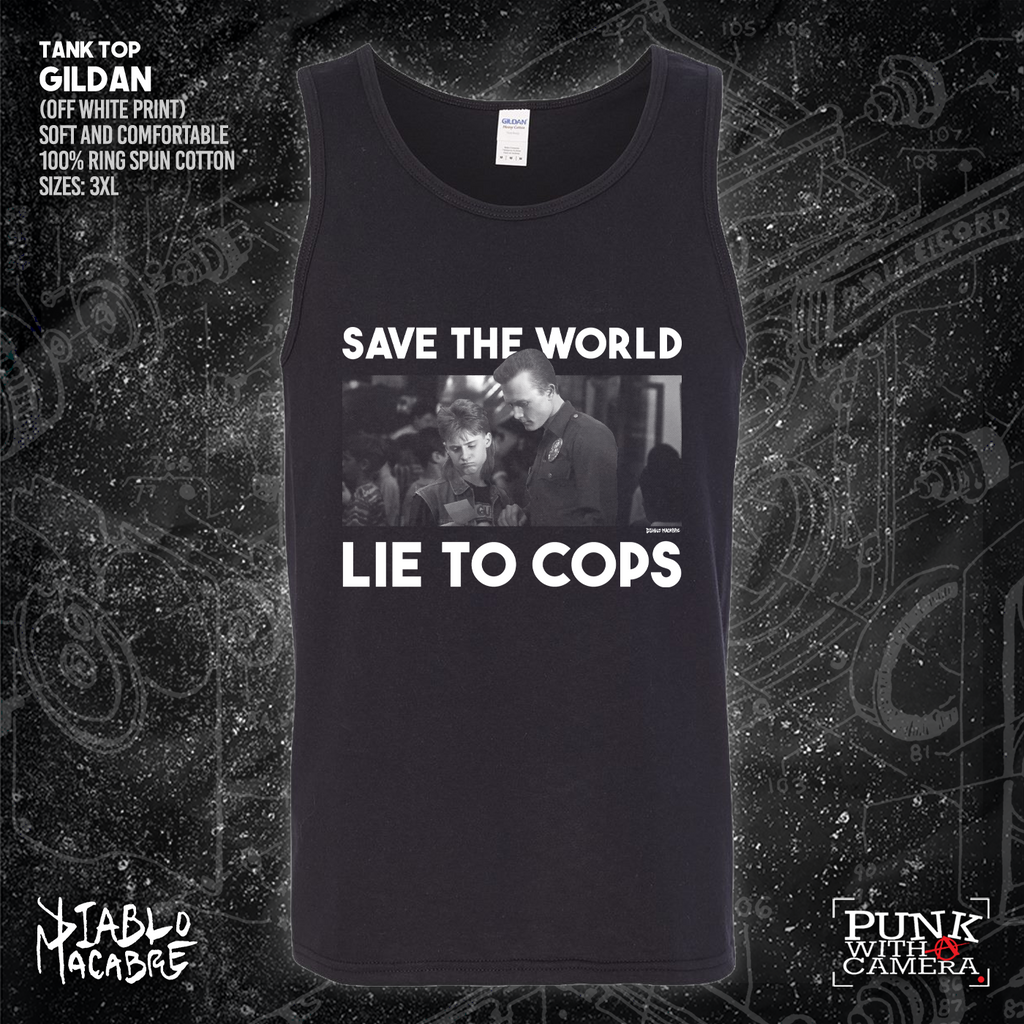 Save The World Lie To Cops (T2) - Diablo Macabre
