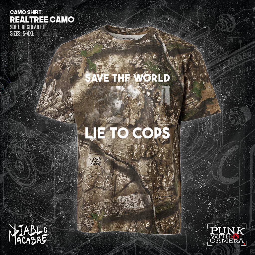 Save The World Lie To Cops (T2) - Diablo Macabre