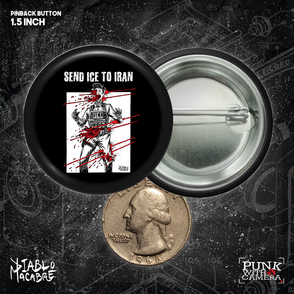 Send Ice To Iran - Buttons (1.25, 1.5, & 2.25 Inch)
