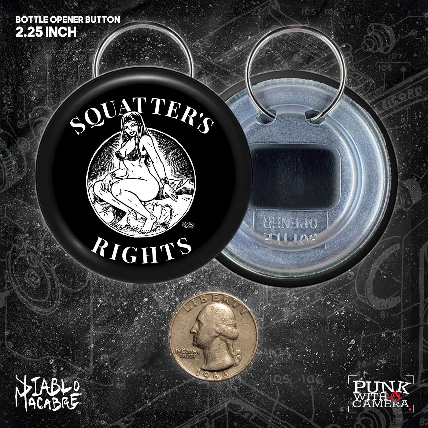 Squatter's Rights - Buttons (1.25, 1.5, & 2.25 Inch)