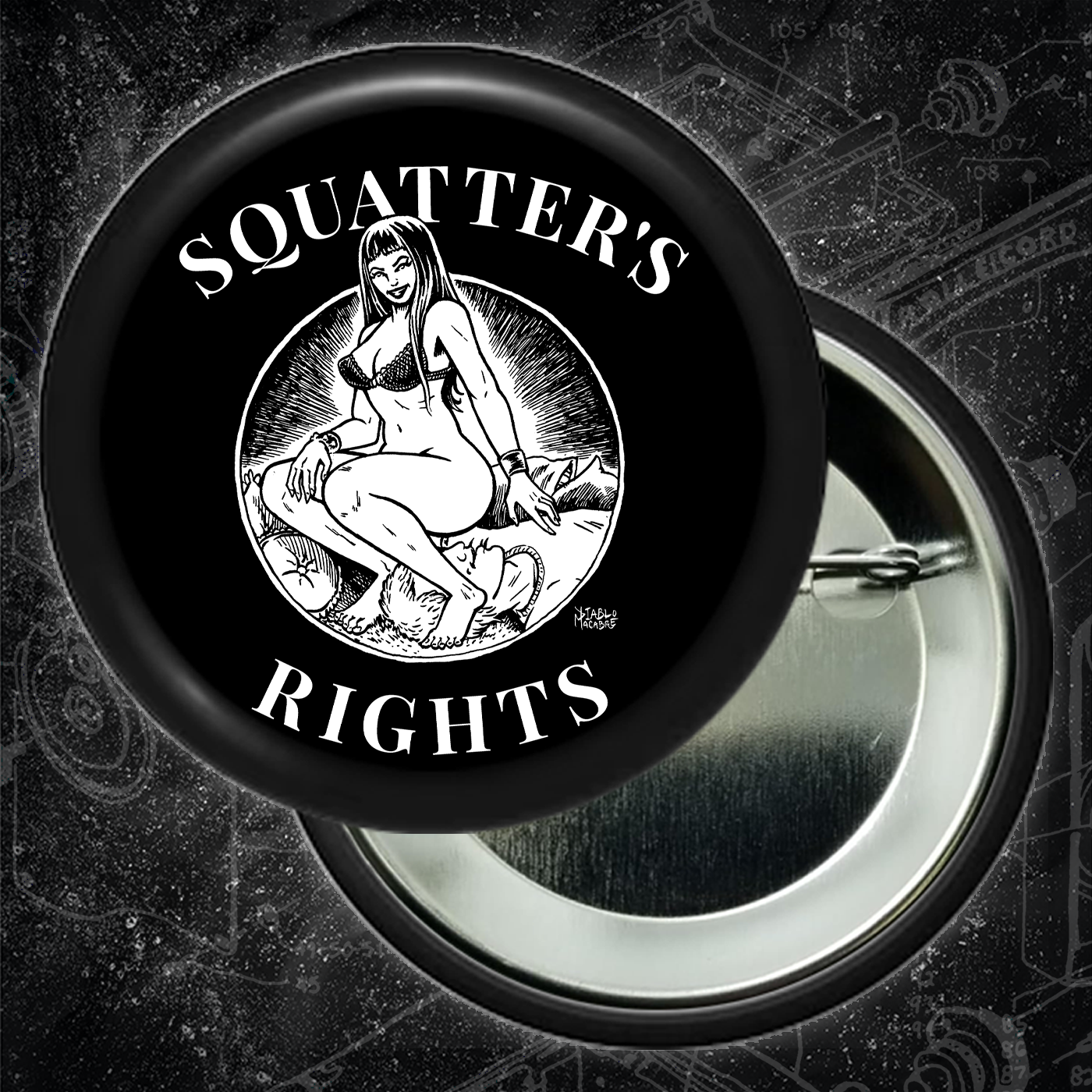 Squatter's Rights - Buttons (1.25, 1.5, & 2.25 Inch)