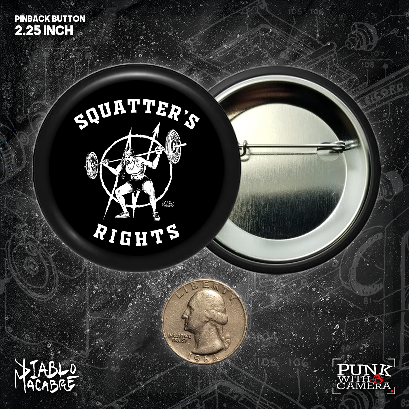 Squatter's Rights Lift - Buttons (1.25, 1.5, & 2.25 Inch)