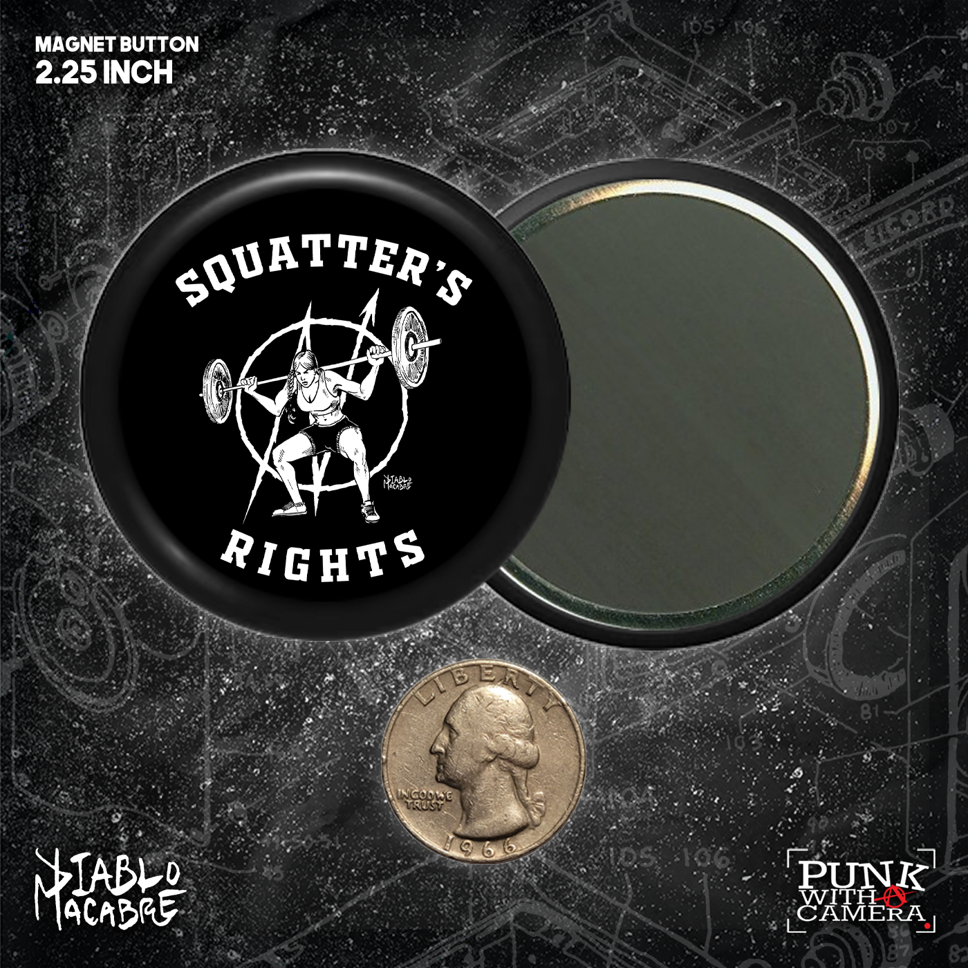 Squatter's Rights Lift - Buttons (1.25, 1.5, & 2.25 Inch)