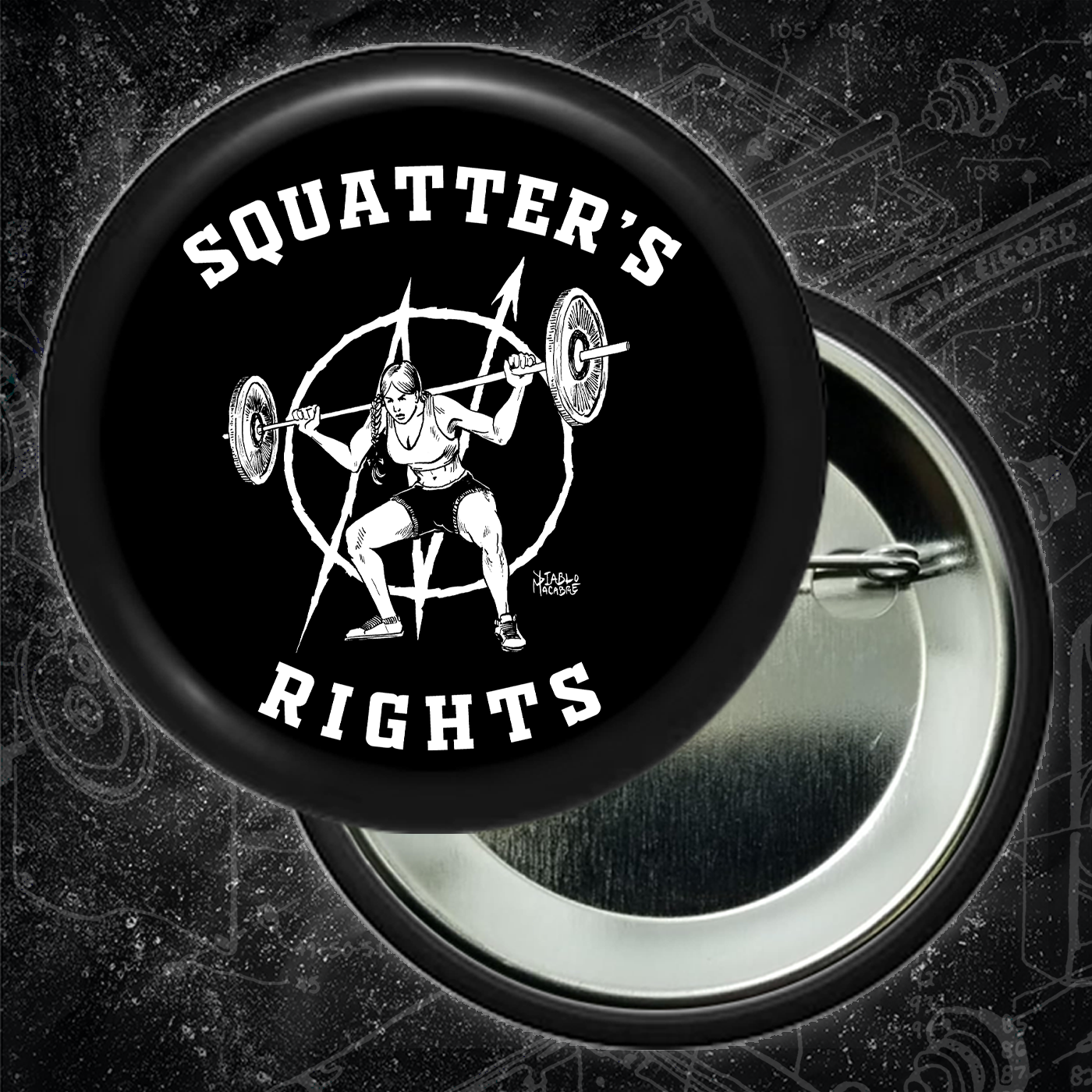 Squatter's Rights Lift - Buttons (1.25, 1.5, & 2.25 Inch)