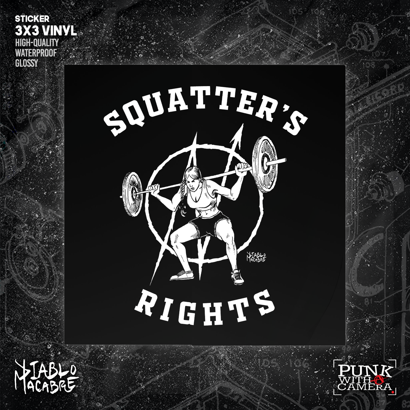 Squatters Rights Lift - Sticker (3X3)