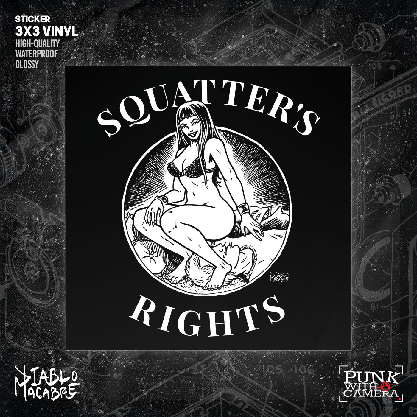 Squatter's Rights - Sticker (3x3)