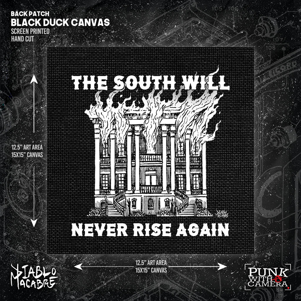 The South Will Never Rise Again - Backpatch