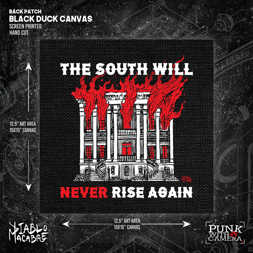 The South Will Never Rise Again - Backpatch