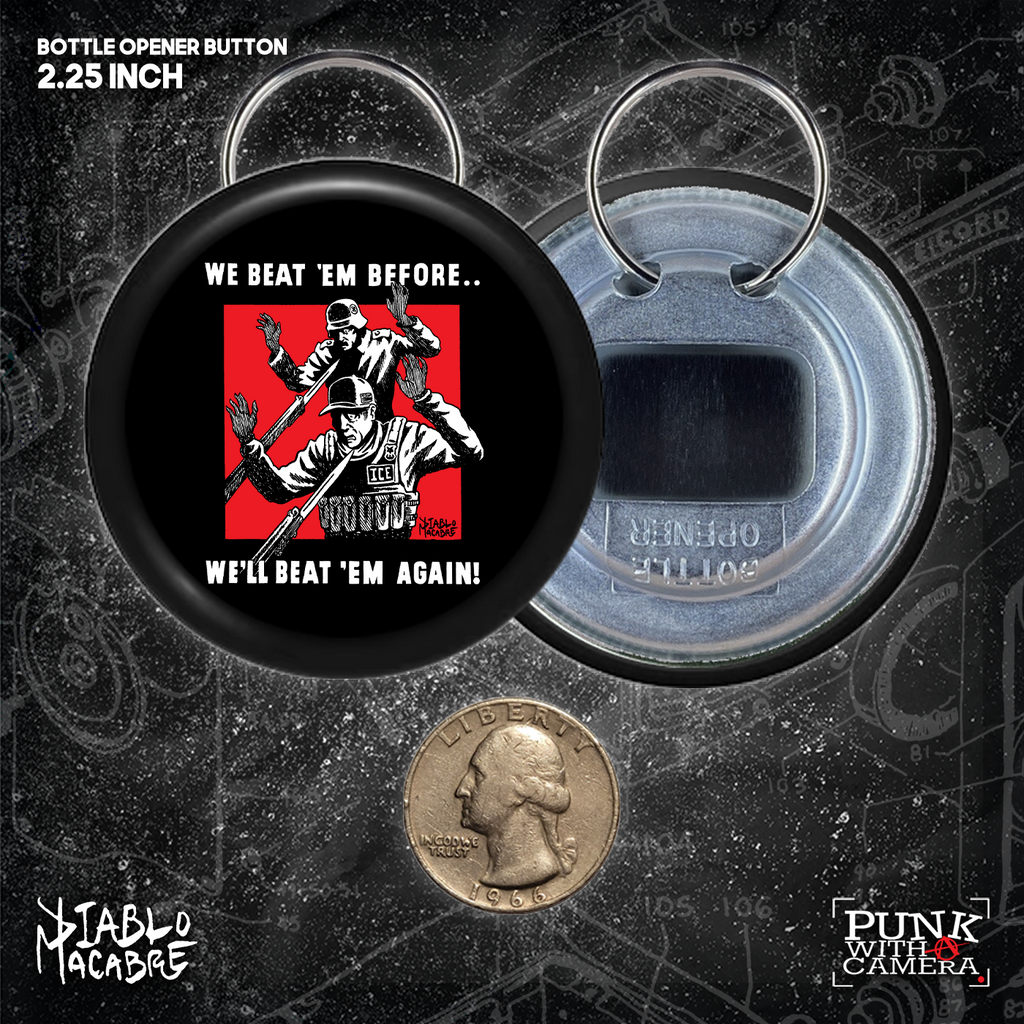 We Beat 'Em Before We'll Beat 'Em Again! - Buttons (1.5 & 2.25 Inch)