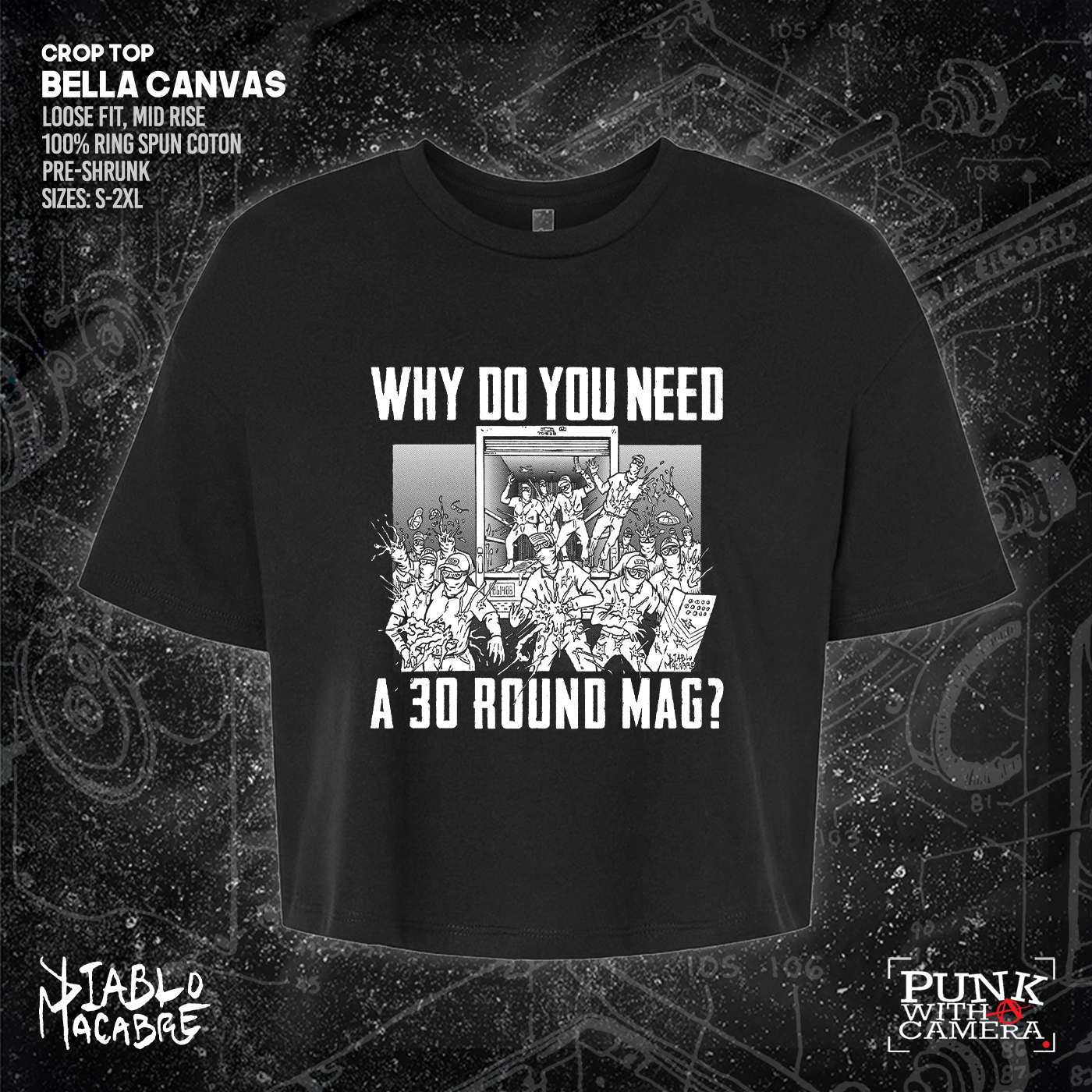 Why Do You Need A 30 Round Mag - Patriot Front - Diablo Macabre