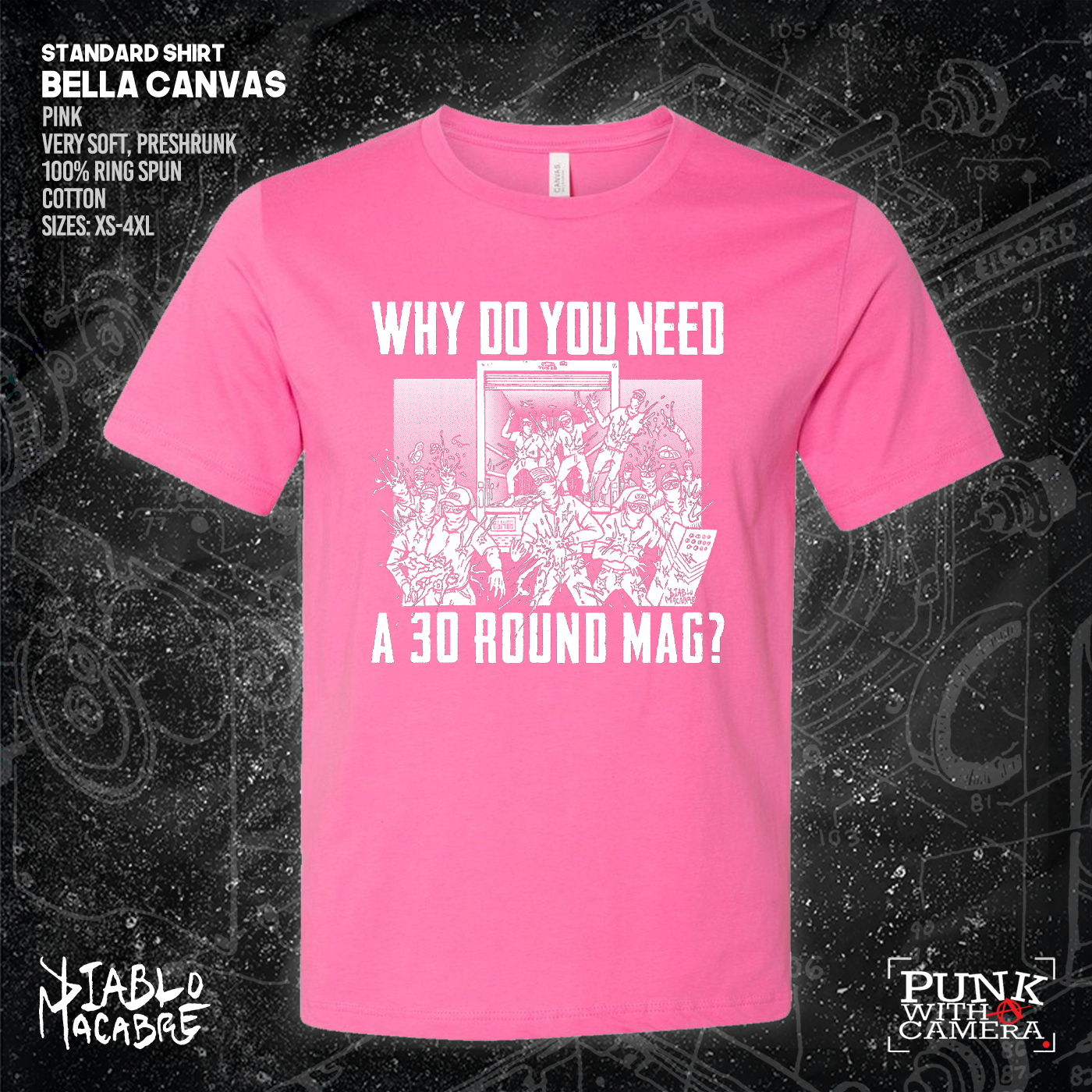 Why Do You Need A 30 Round Mag - Patriot Front - Diablo Macabre