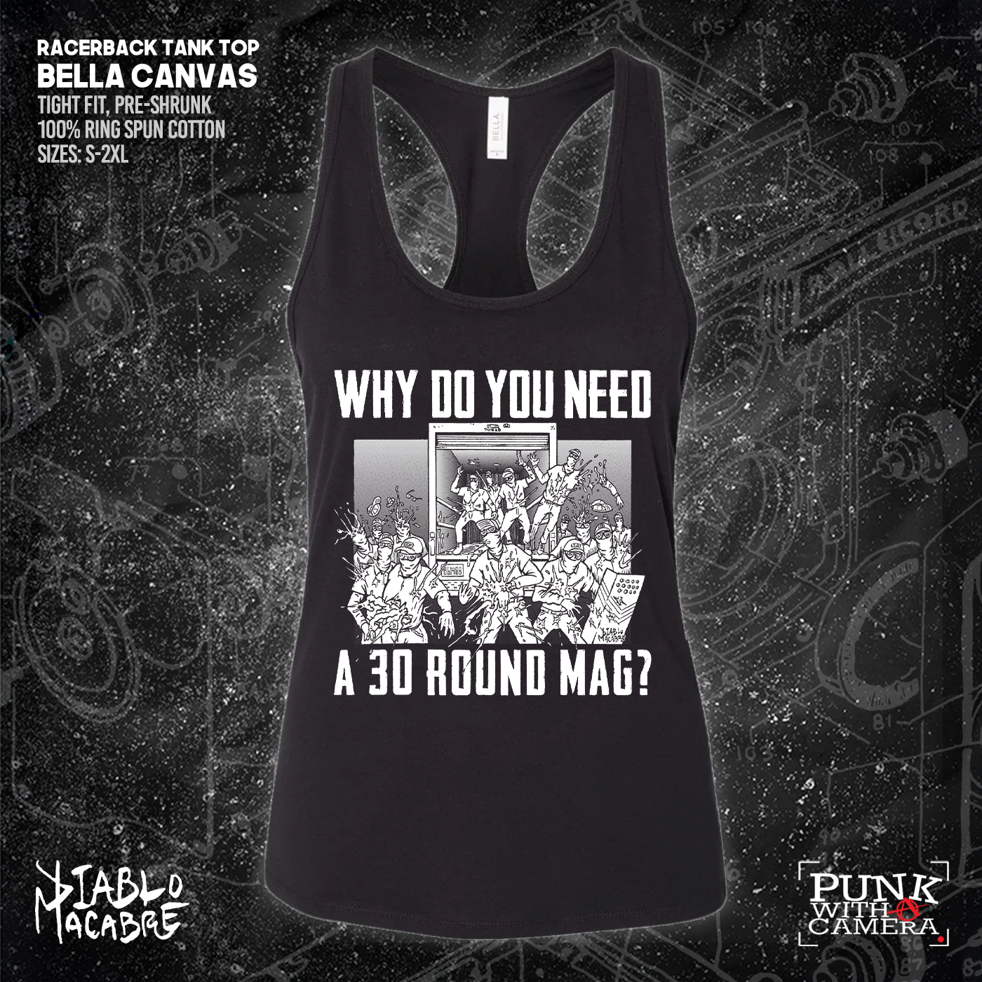Why Do You Need A 30 Round Mag - Patriot Front - Diablo Macabre