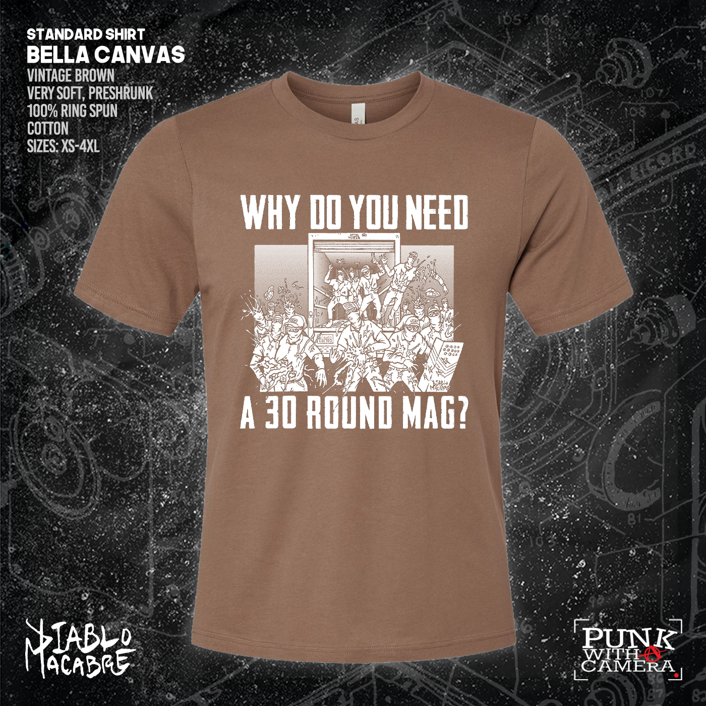 Why Do You Need A 30 Round Mag - Patriot Front - Diablo Macabre