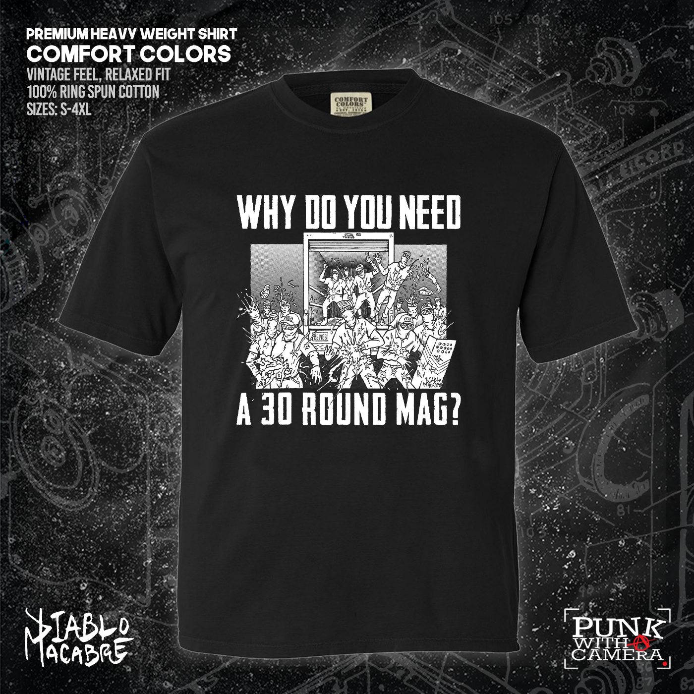Why Do You Need A 30 Round Mag - Patriot Front - Diablo Macabre