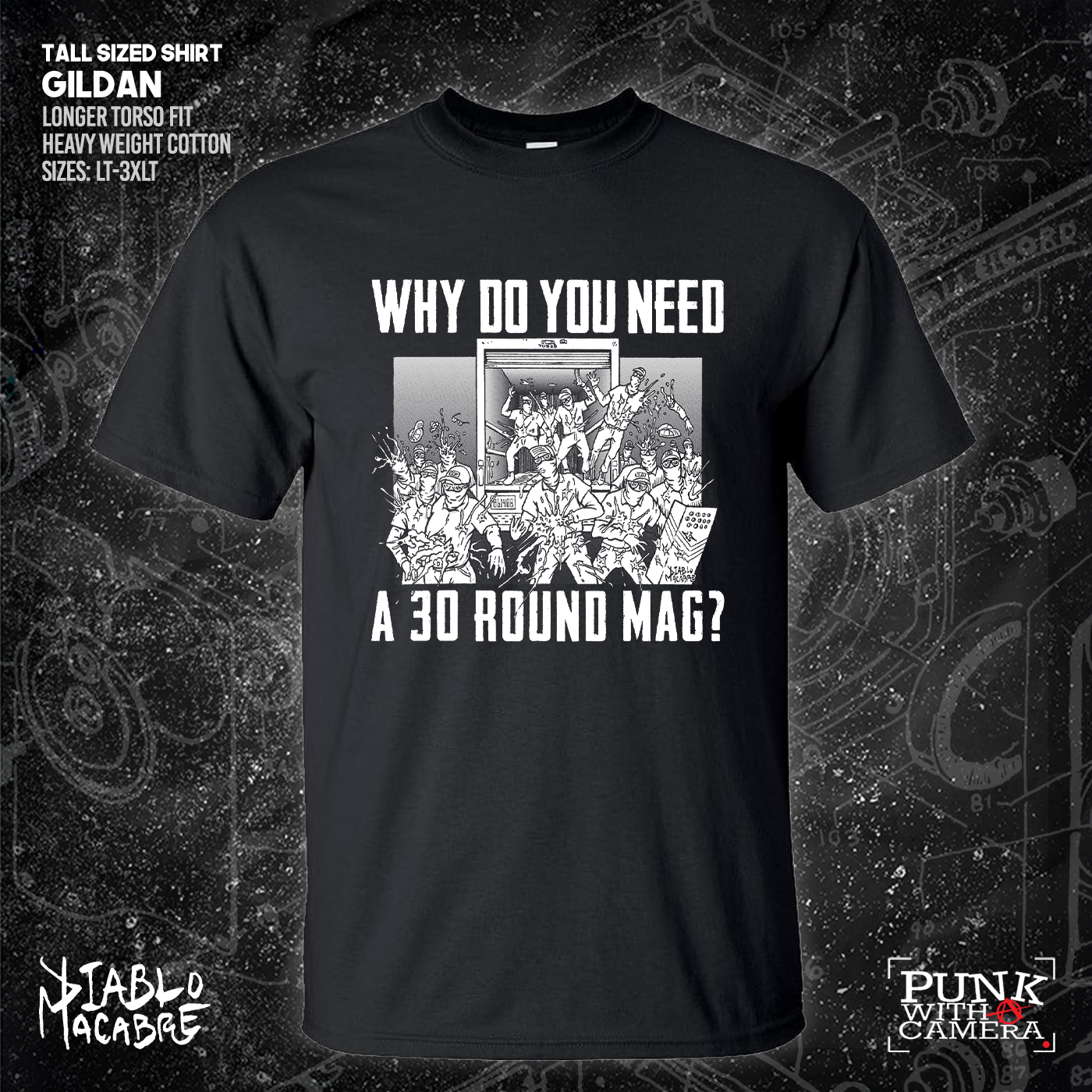 Why Do You Need A 30 Round Mag - Patriot Front - Diablo Macabre