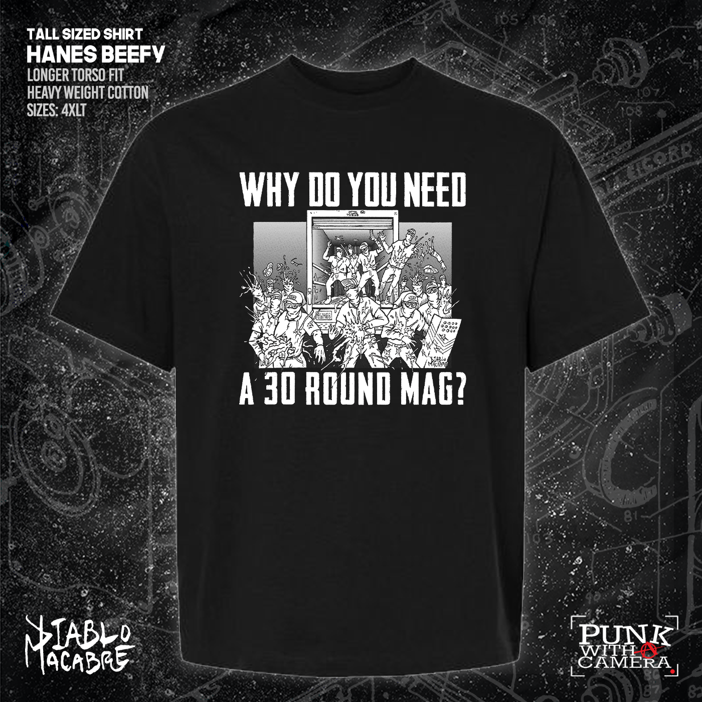 Why Do You Need A 30 Round Mag - Patriot Front - Diablo Macabre