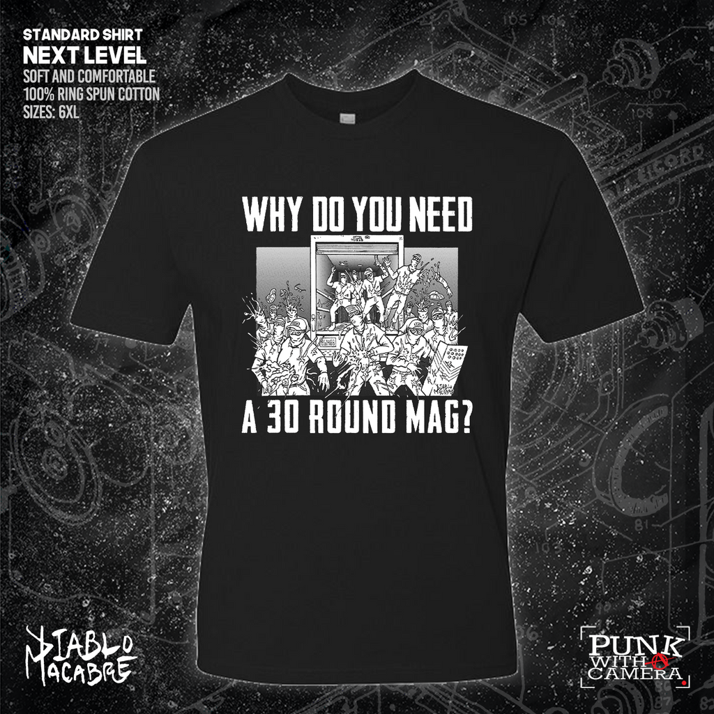 Why Do You Need A 30 Round Mag - Patriot Front - Diablo Macabre