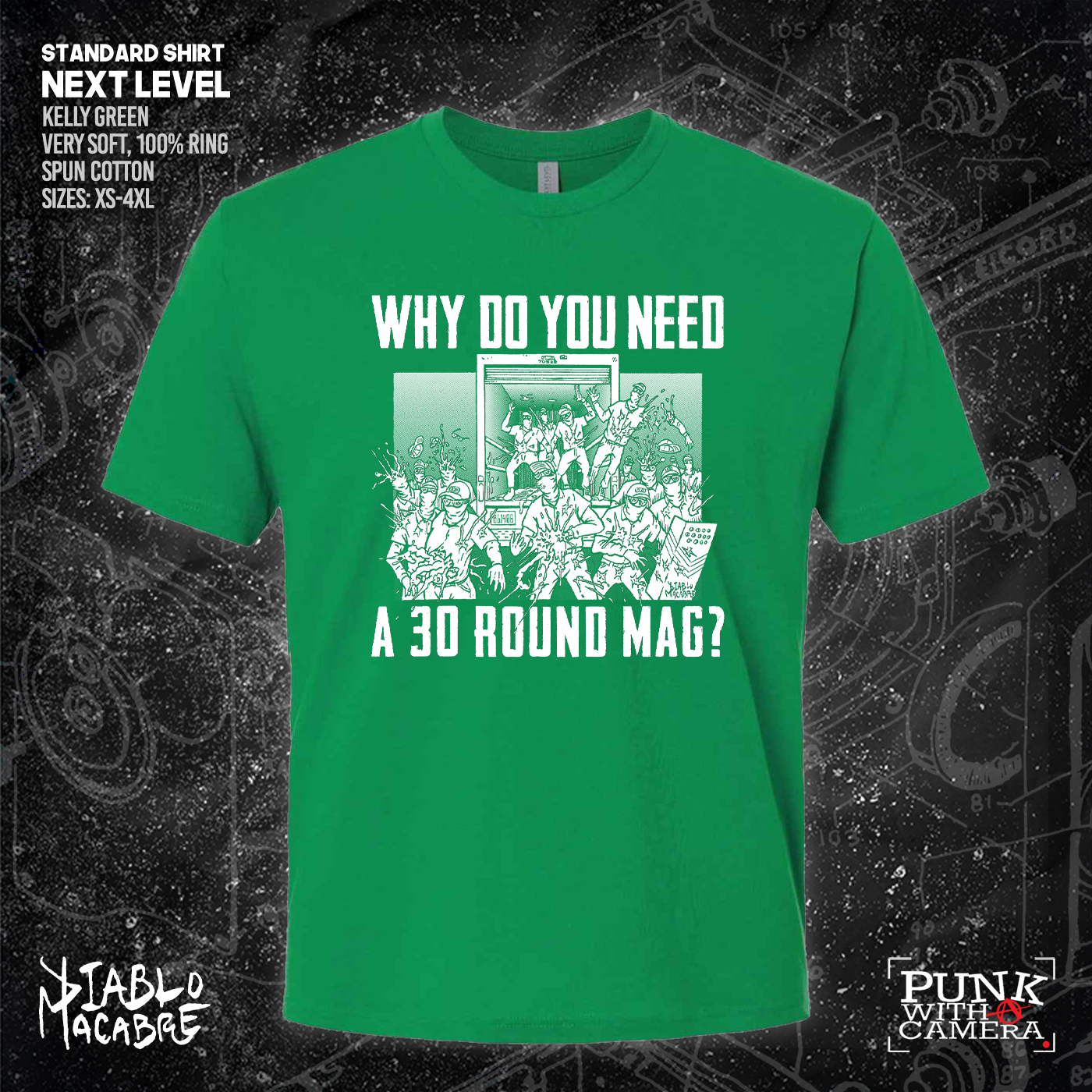 Why Do You Need A 30 Round Mag - Patriot Front - Diablo Macabre