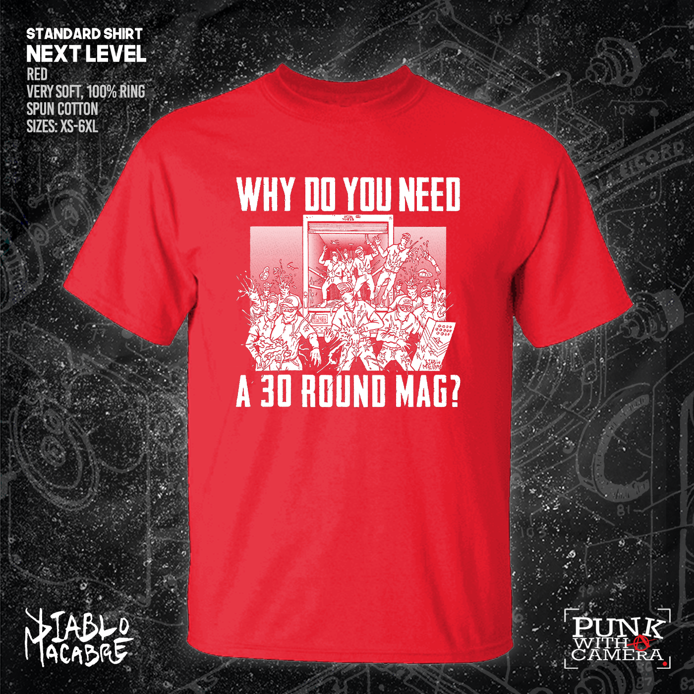 Why Do You Need A 30 Round Mag - Patriot Front - Diablo Macabre