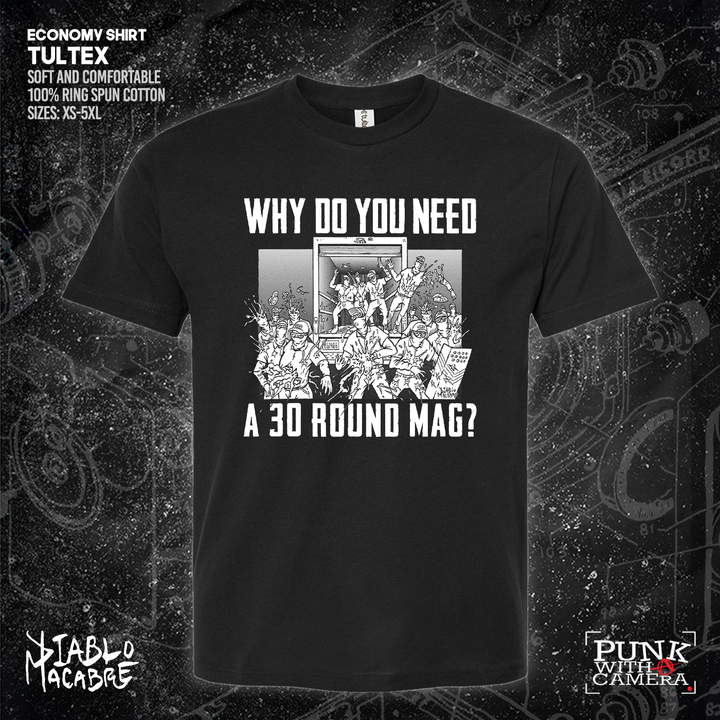 Why Do You Need A 30 Round Mag - Patriot Front - Diablo Macabre