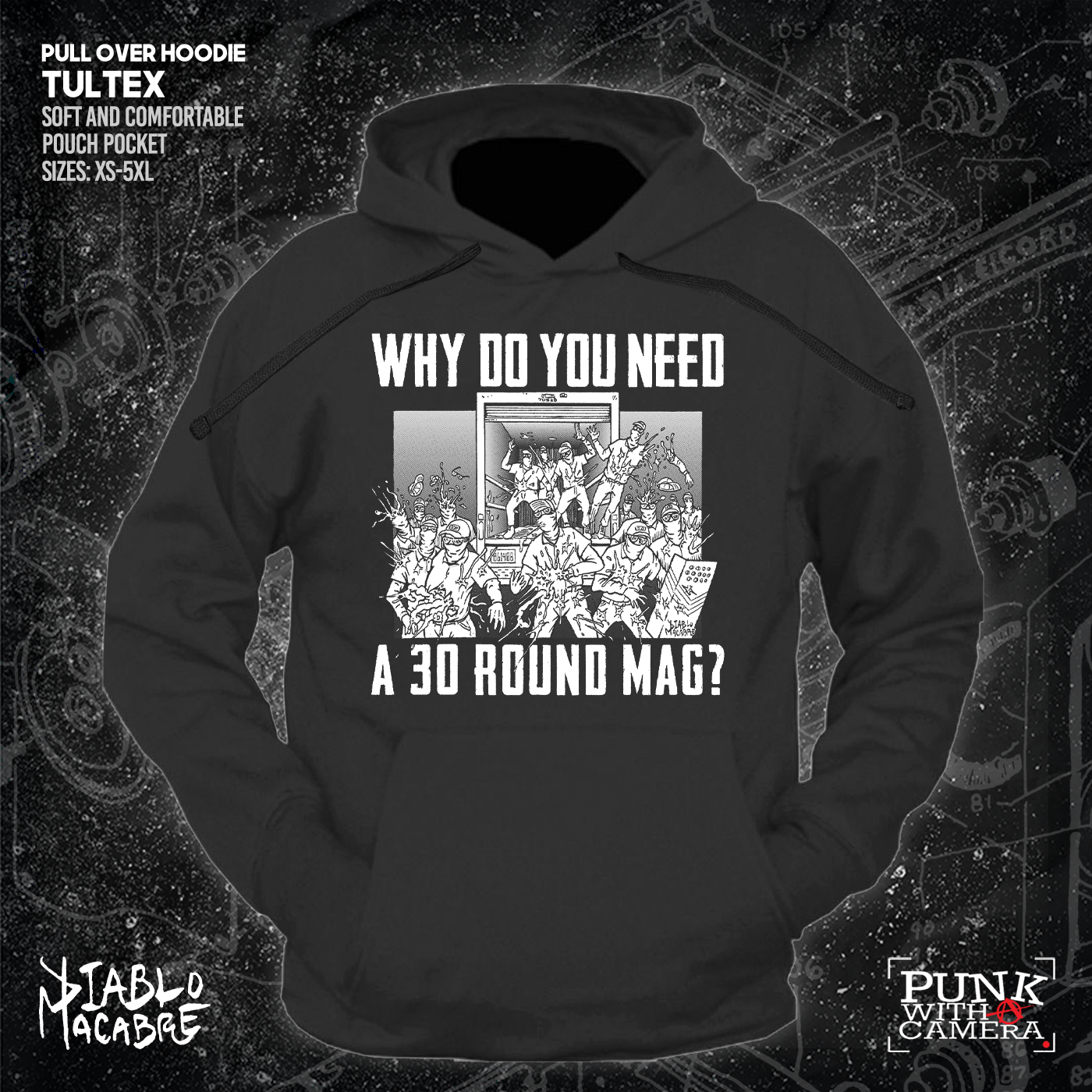 Why Do You Need A 30 Round Mag - Patriot Front - Diablo Macabre