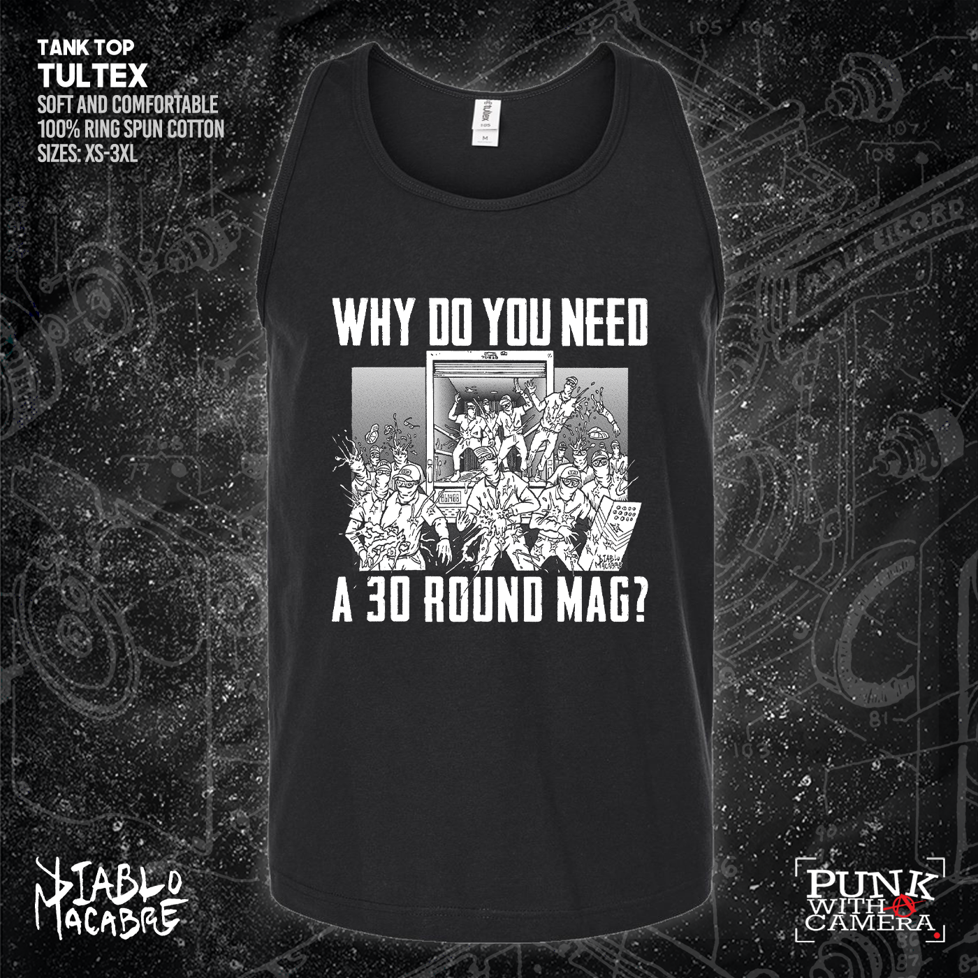 Why Do You Need A 30 Round Mag - Patriot Front - Diablo Macabre
