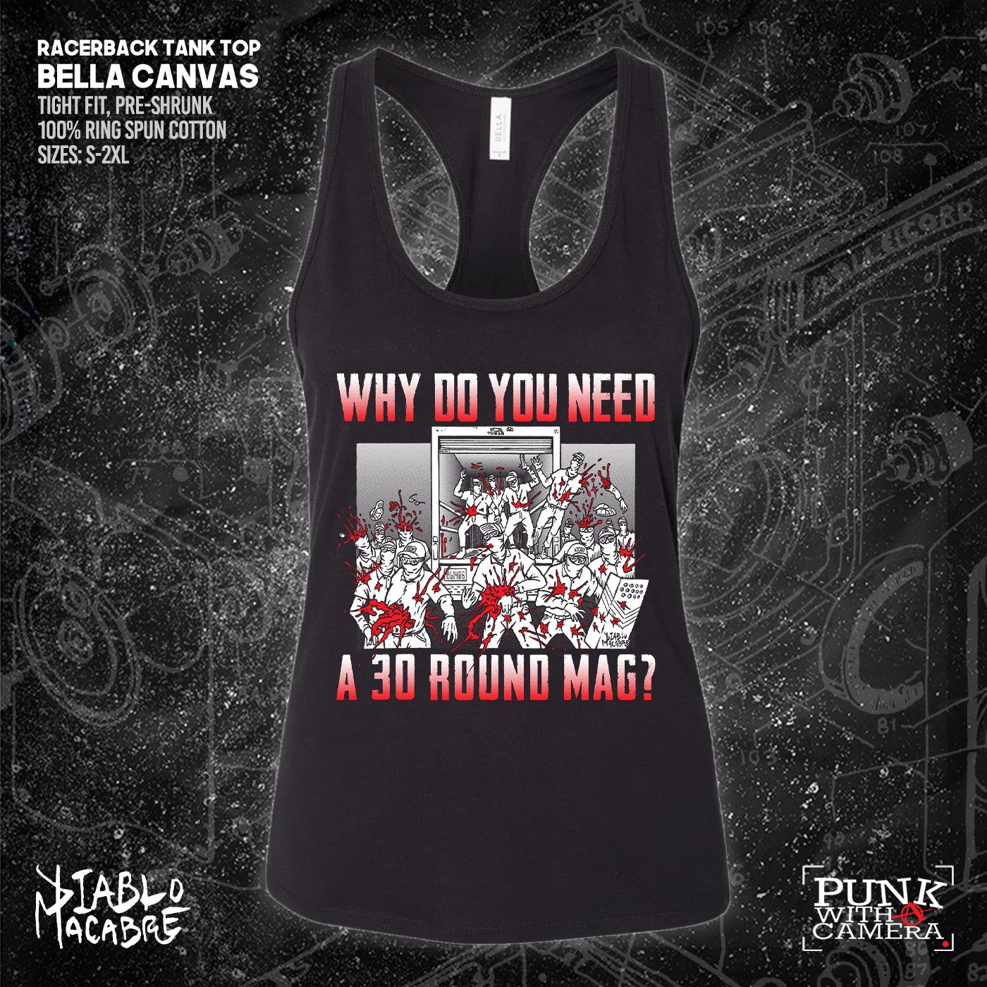 Why Do You Need A 30 Round Mag - Patriot Front - Diablo Macabre