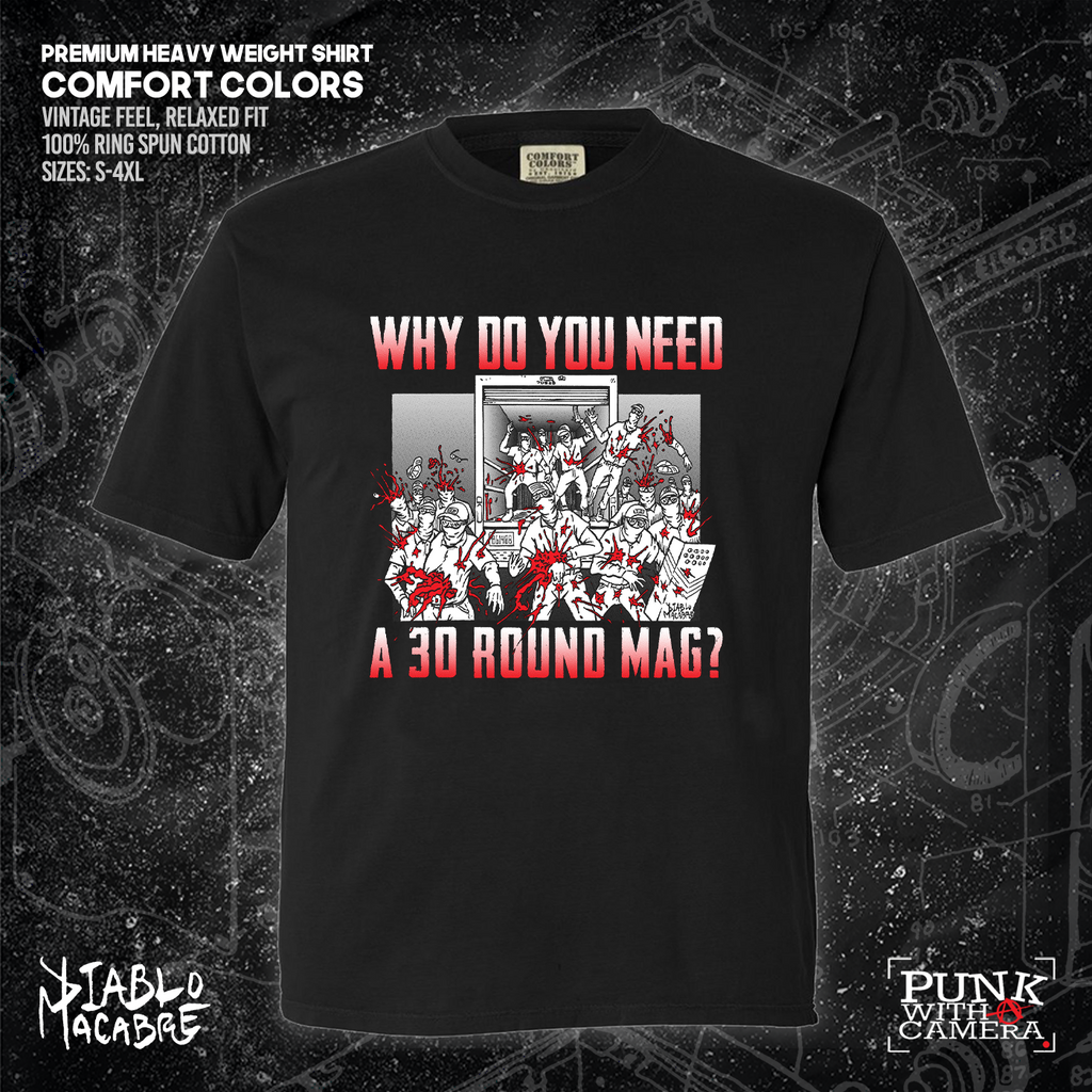 Why Do You Need A 30 Round Mag - Patriot Front - Diablo Macabre