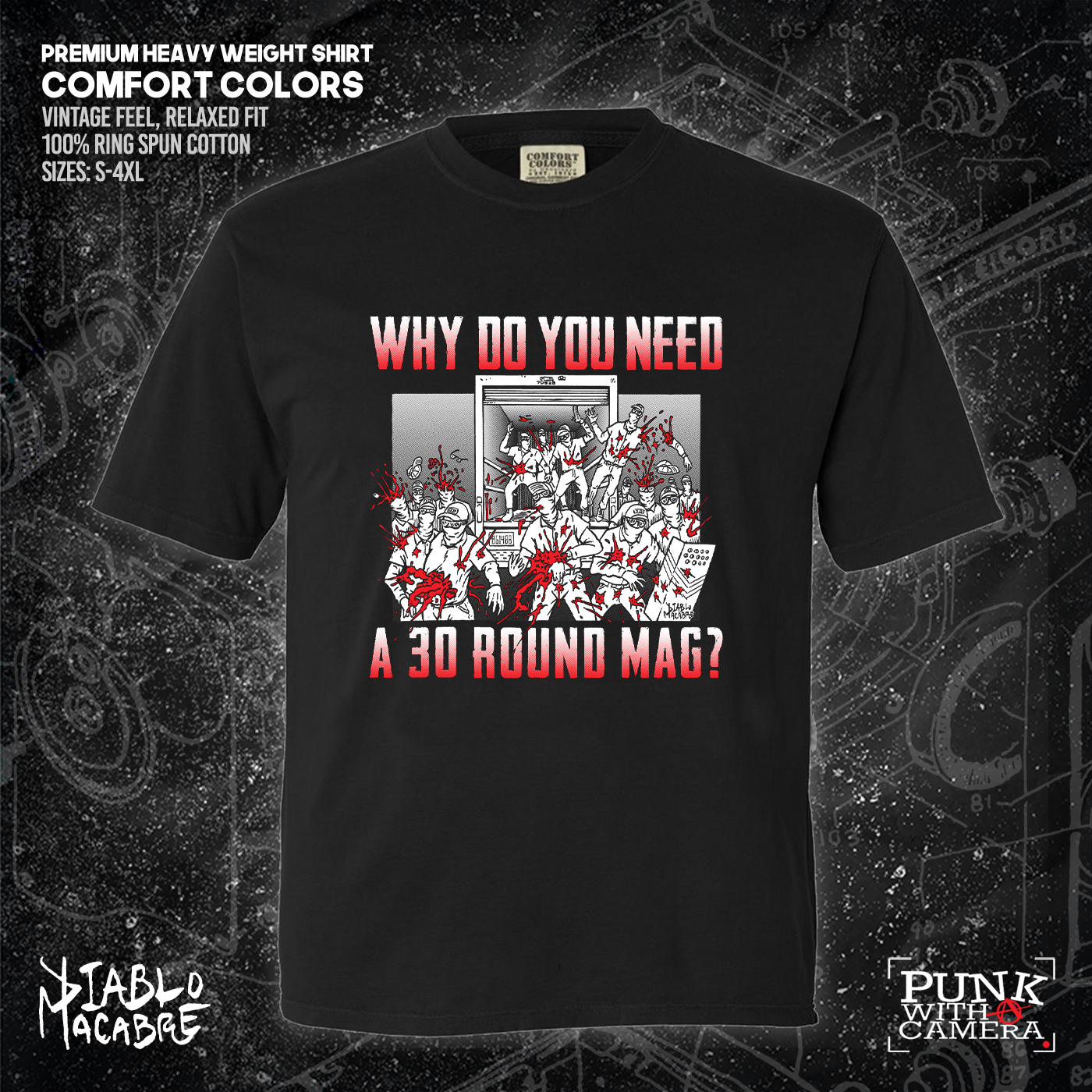 Why Do You Need A 30 Round Mag - Patriot Front - Diablo Macabre