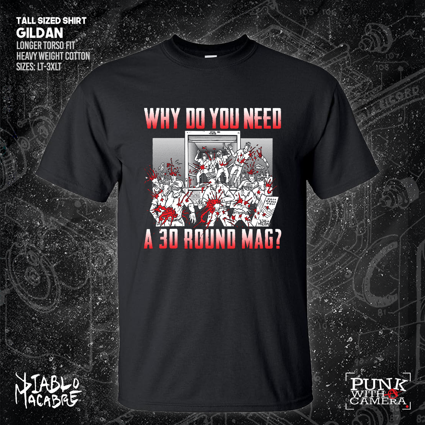 Why Do You Need A 30 Round Mag - Patriot Front - Diablo Macabre