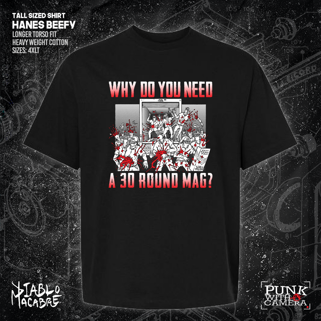Why Do You Need A 30 Round Mag - Patriot Front - Diablo Macabre