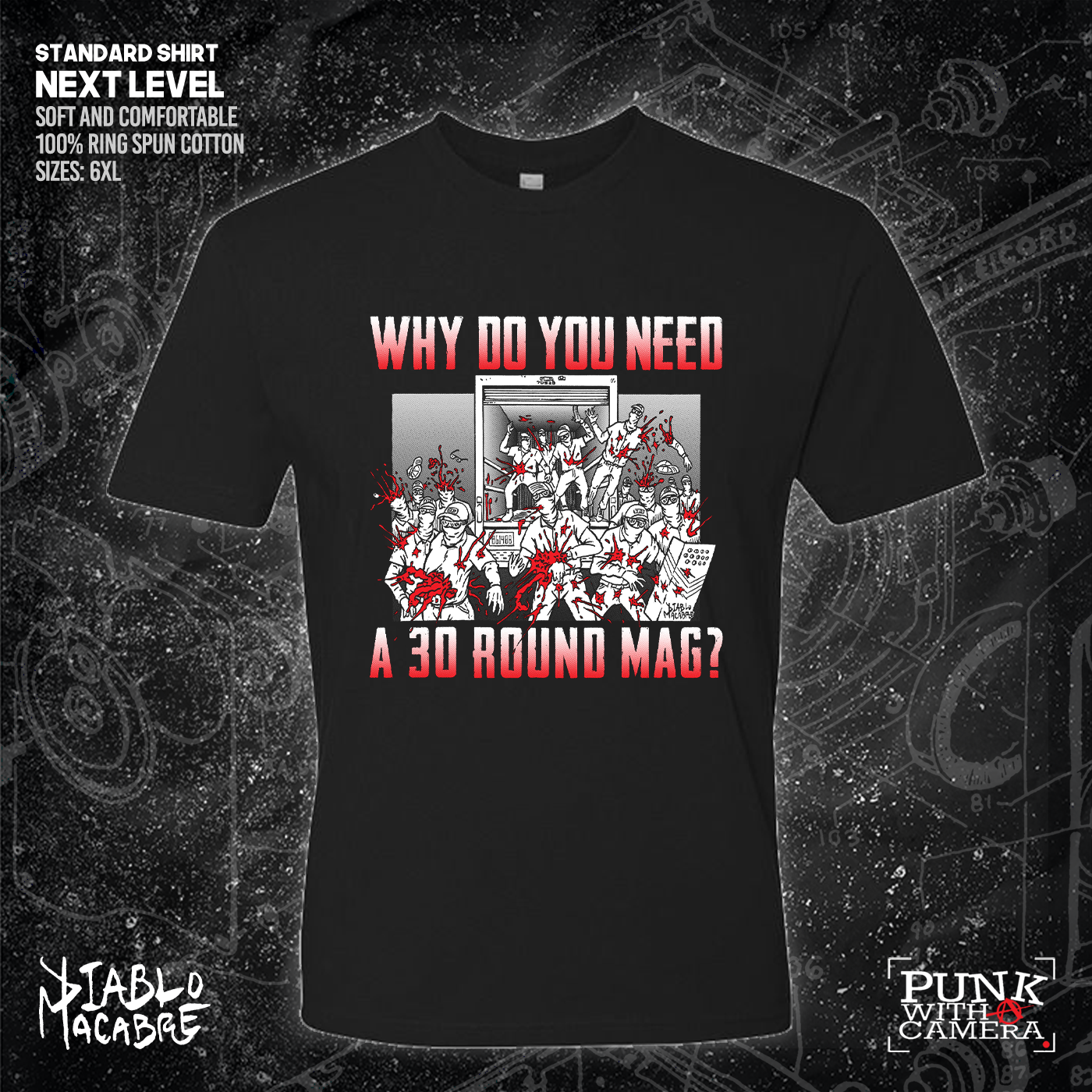 Why Do You Need A 30 Round Mag - Patriot Front - Diablo Macabre