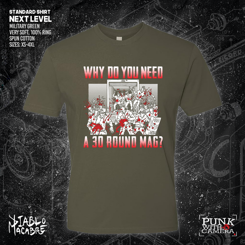 Why Do You Need A 30 Round Mag - Patriot Front - Diablo Macabre