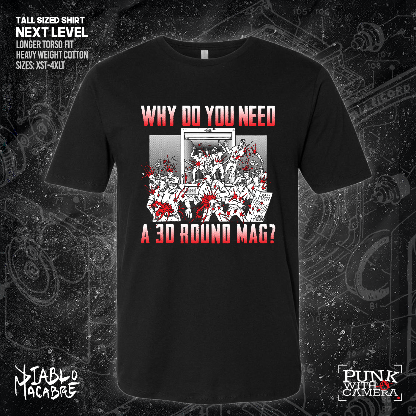 Why Do You Need A 30 Round Mag - Patriot Front - Diablo Macabre