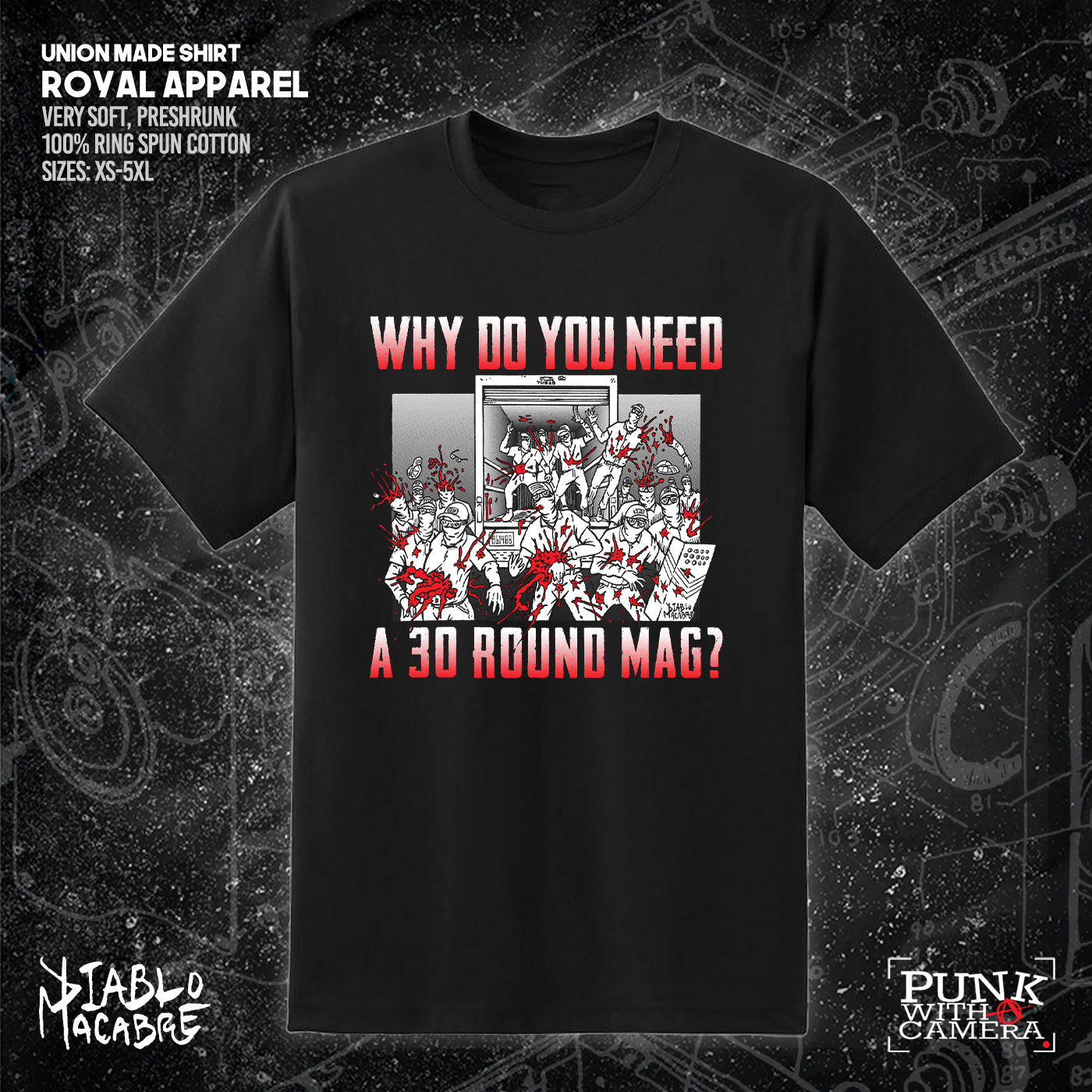 Why Do You Need A 30 Round Mag - Patriot Front - Diablo Macabre