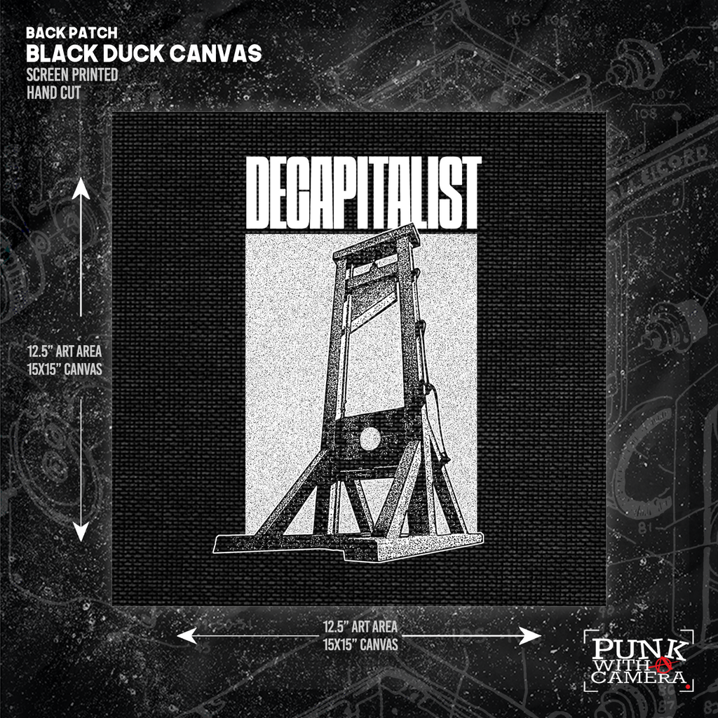 Decapitalist - Backpatch