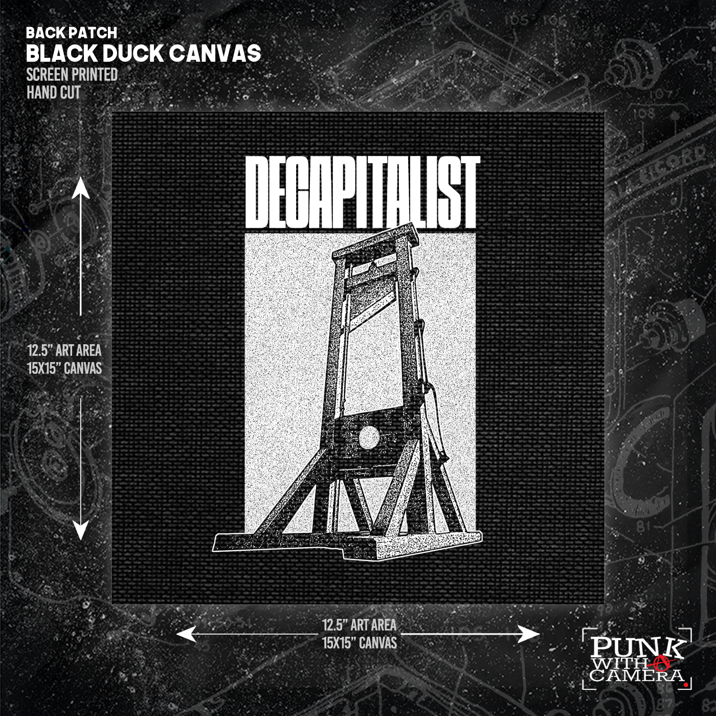 Decapitalist - Backpatch