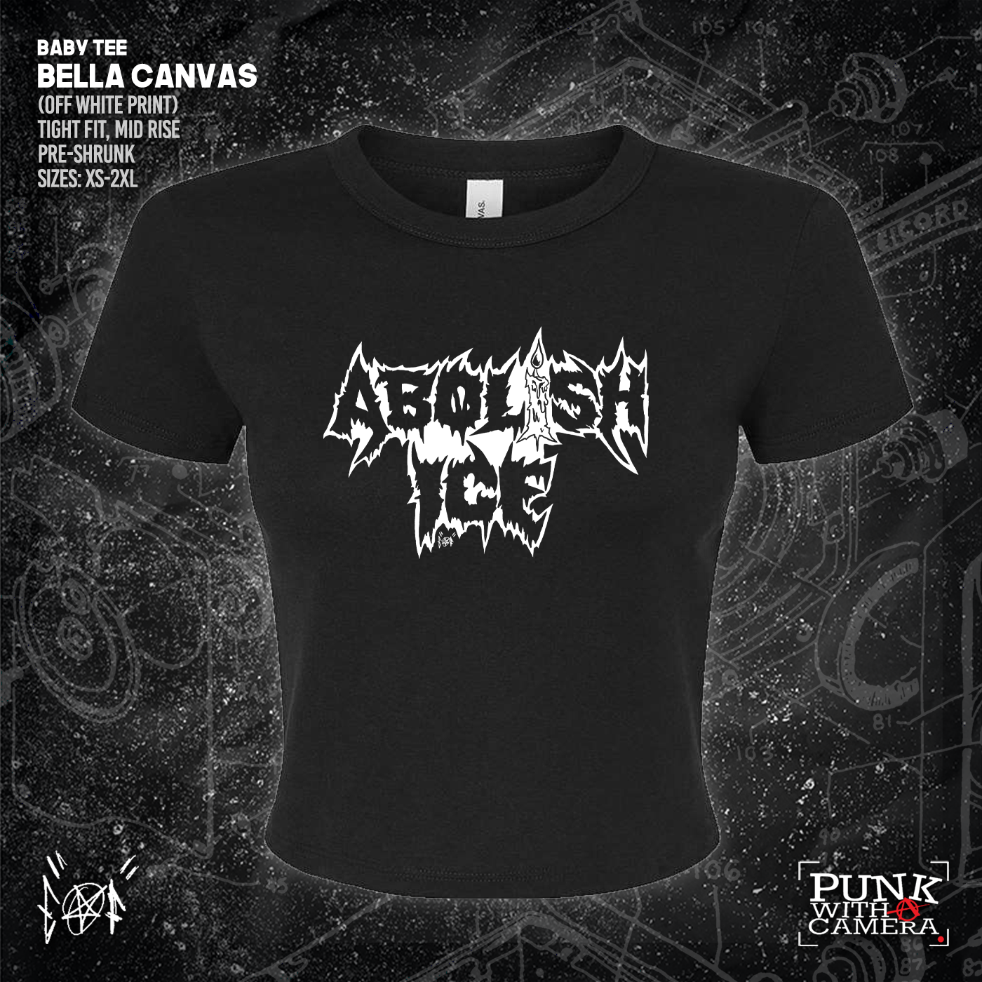 Abolish Ice Metal Font - Era Ov Failure - Mutual Aid Design