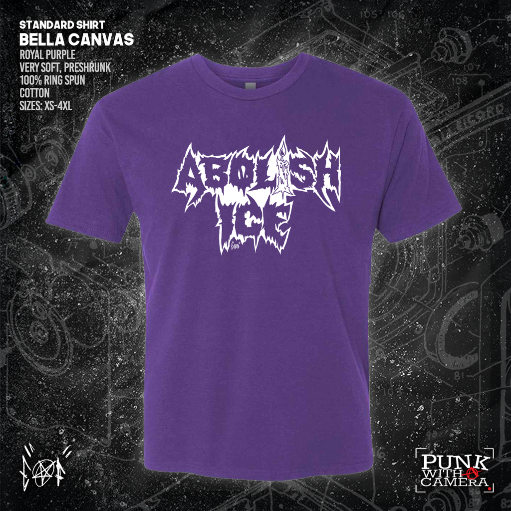 Abolish Ice Metal Font - Era Ov Failure - Mutual Aid Design