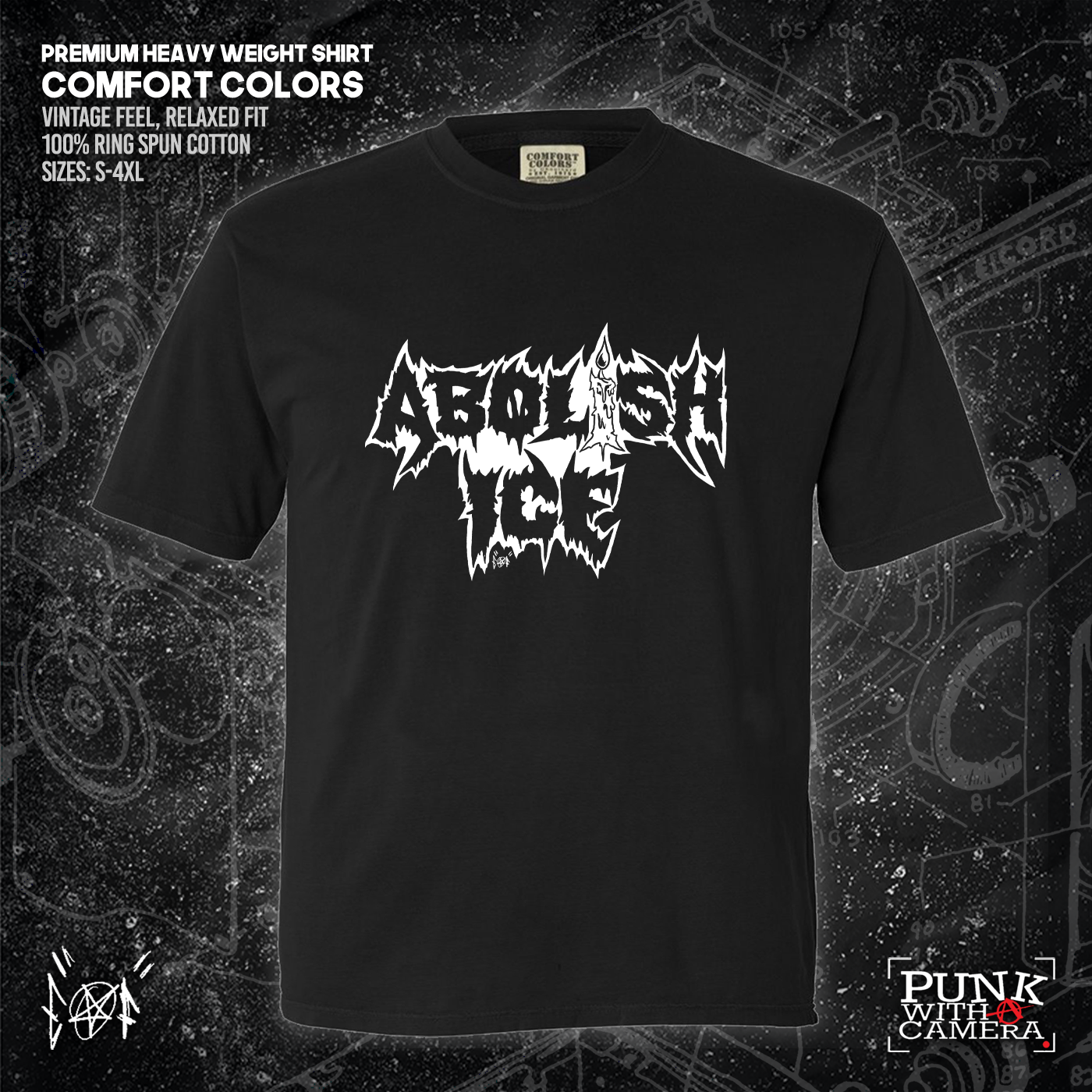 Abolish Ice Metal Font - Era Ov Failure - Mutual Aid Design