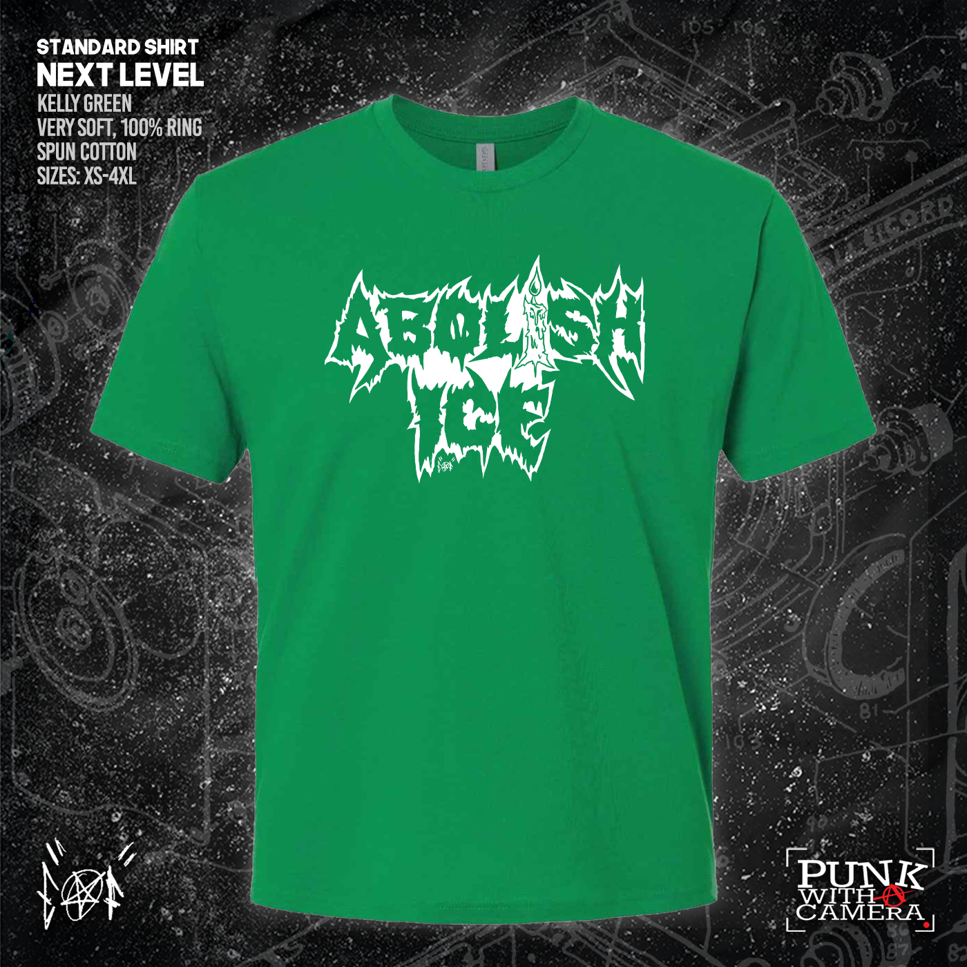 Abolish Ice Metal Font - Era Ov Failure - Mutual Aid Design