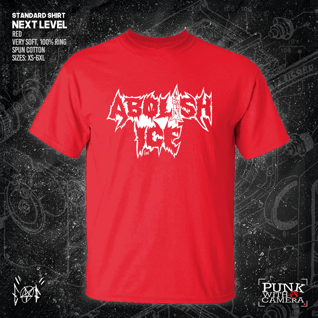 Abolish Ice Metal Font - Era Ov Failure - Mutual Aid Design