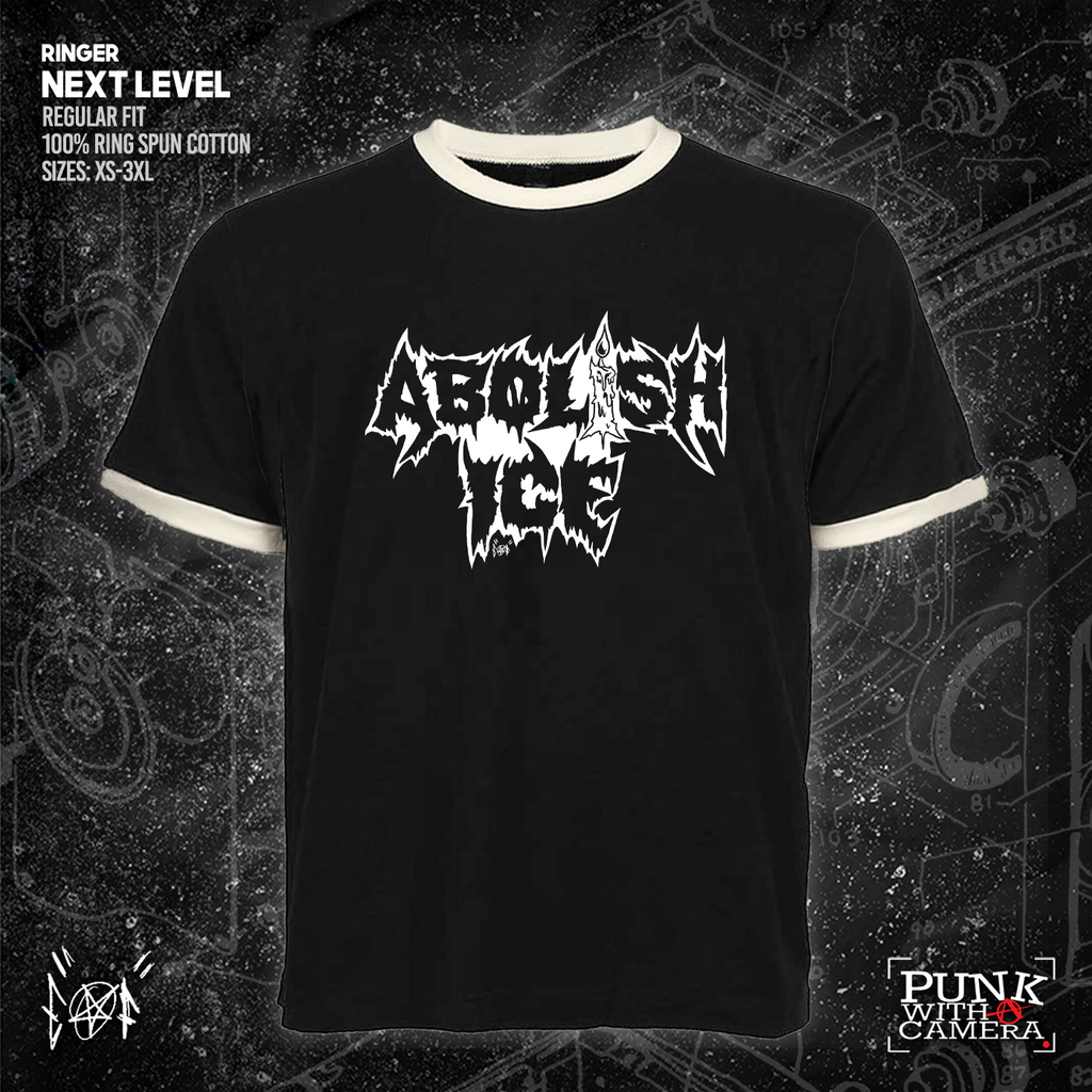 Abolish Ice Metal Font - Era Ov Failure - Mutual Aid Design