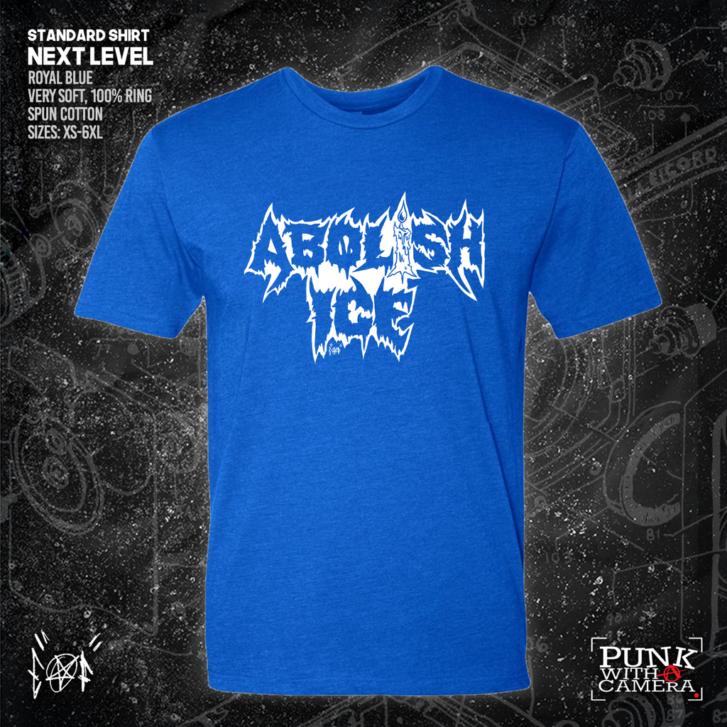 Abolish Ice Metal Font - Era Ov Failure - Mutual Aid Design