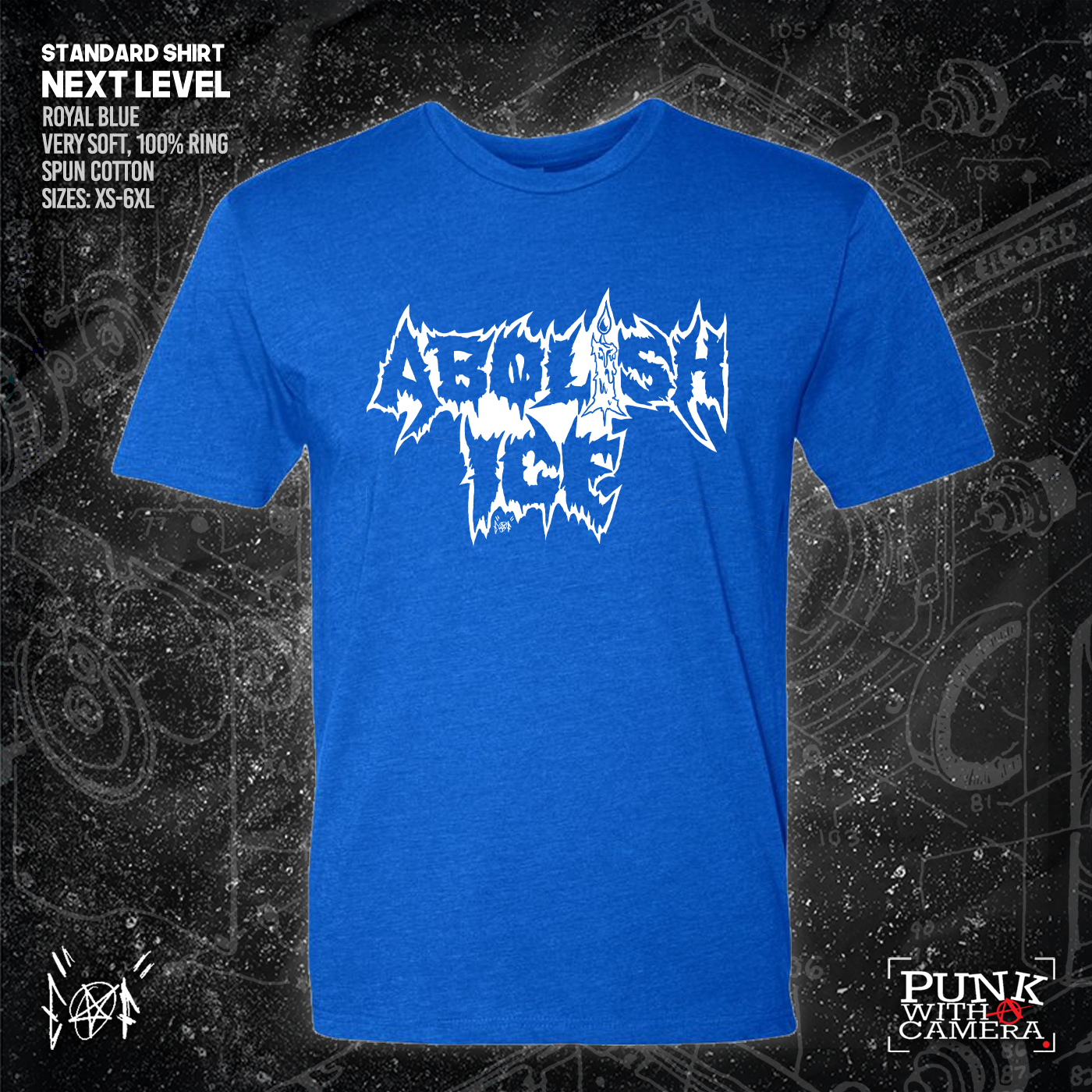 Abolish Ice Metal Font - Era Ov Failure - Mutual Aid Design