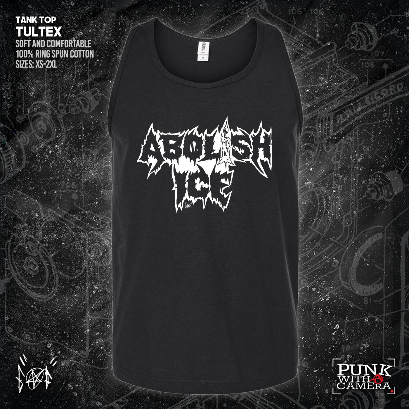 Abolish Ice Metal Font - Era Ov Failure - Mutual Aid Design