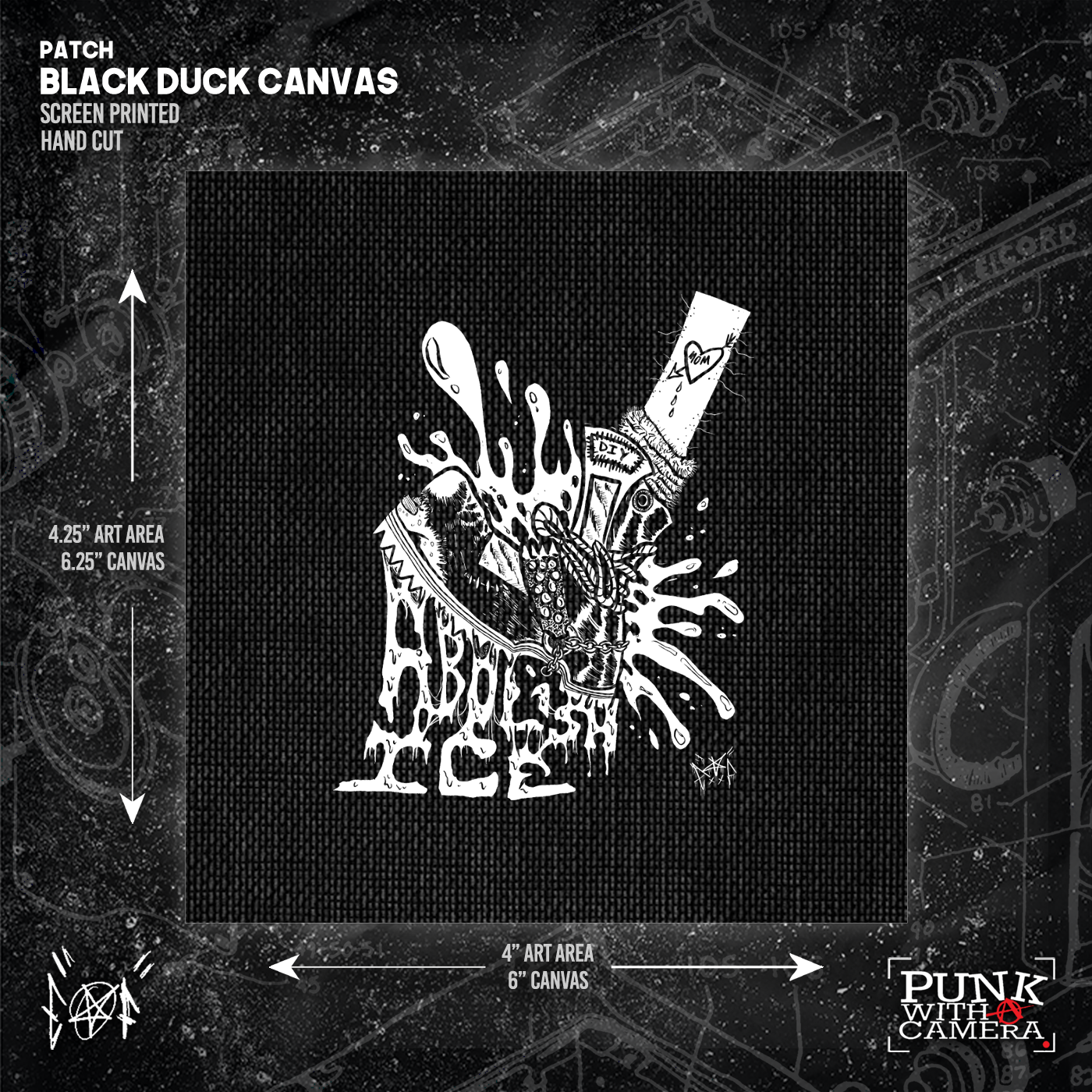 Abolish ICE - Patch (6x6)