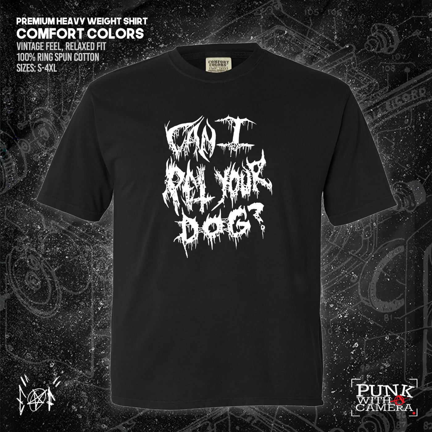 Can I Pet Your Dog? - Metal Font - Era Of Failure