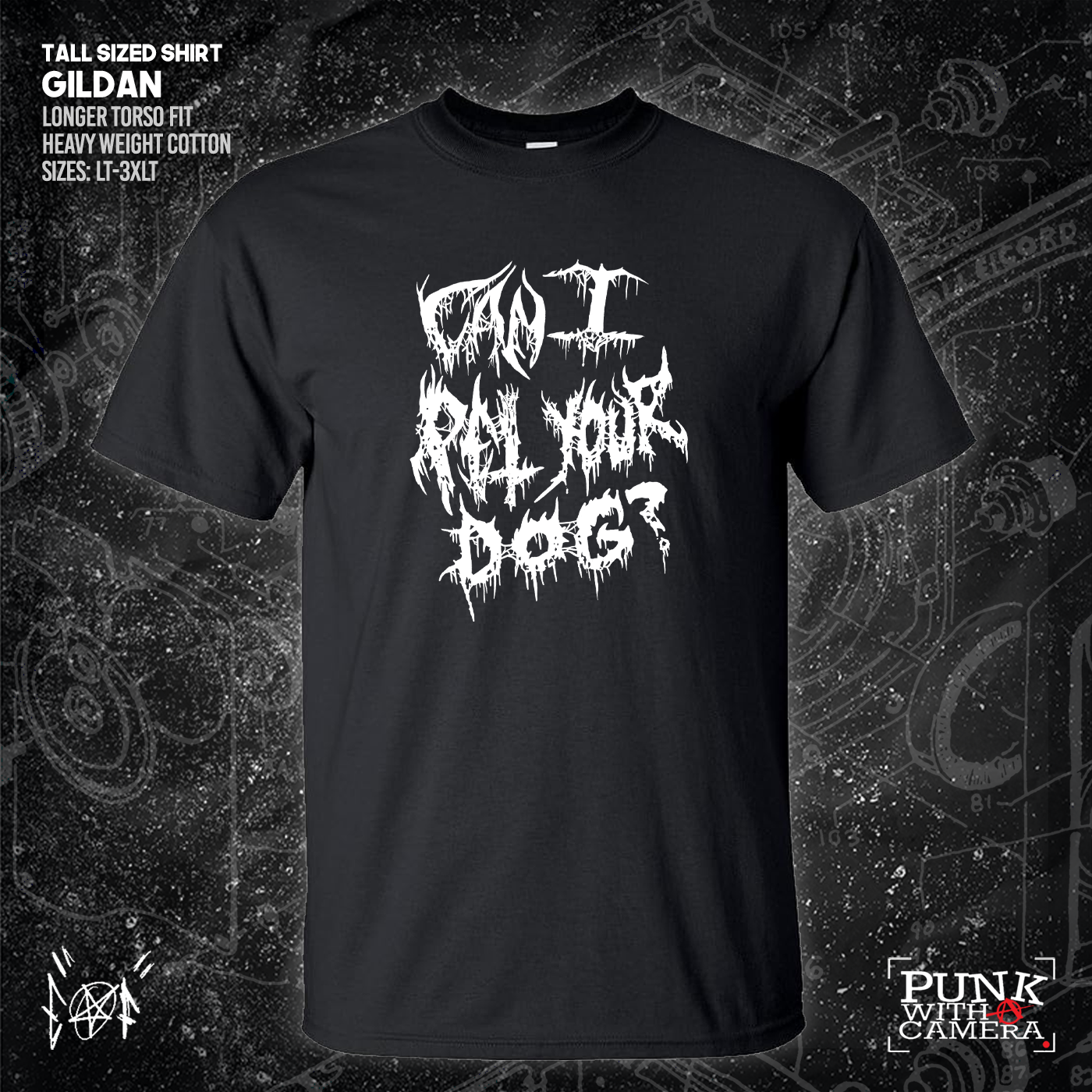 Can I Pet Your Dog? - Metal Font - Era Of Failure