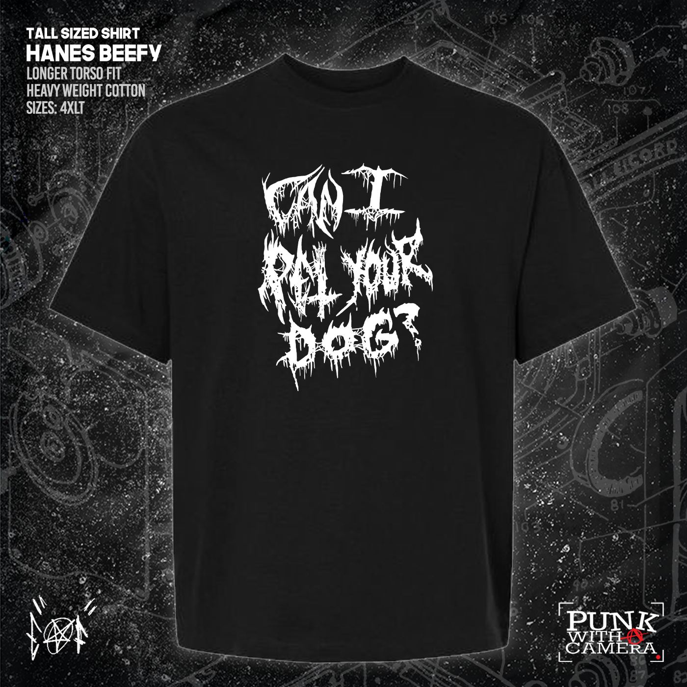 Can I Pet Your Dog? - Metal Font - Era Of Failure